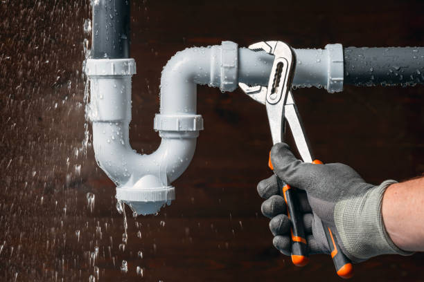 Professional Drain Cleaning technician working in Mills River, NC
